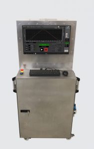 Hydraulic pressure test bench - Front view - LF Technologies