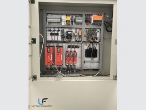 Electrical cabinet for the thermal shock bench for pipes