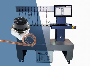 Temperature cycling test bench for thermostats - ThermoSwitch