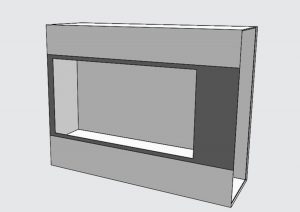 Stainless steel test bench