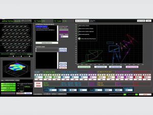 Seat conformator main screen