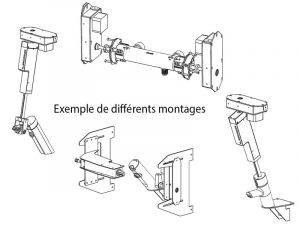 Example of a tested product set-up