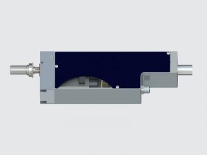 Linear actuator cross-section