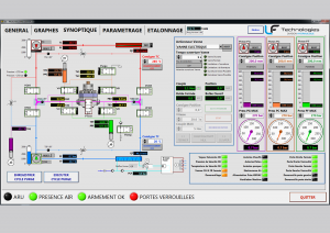 Valve test loop diagram